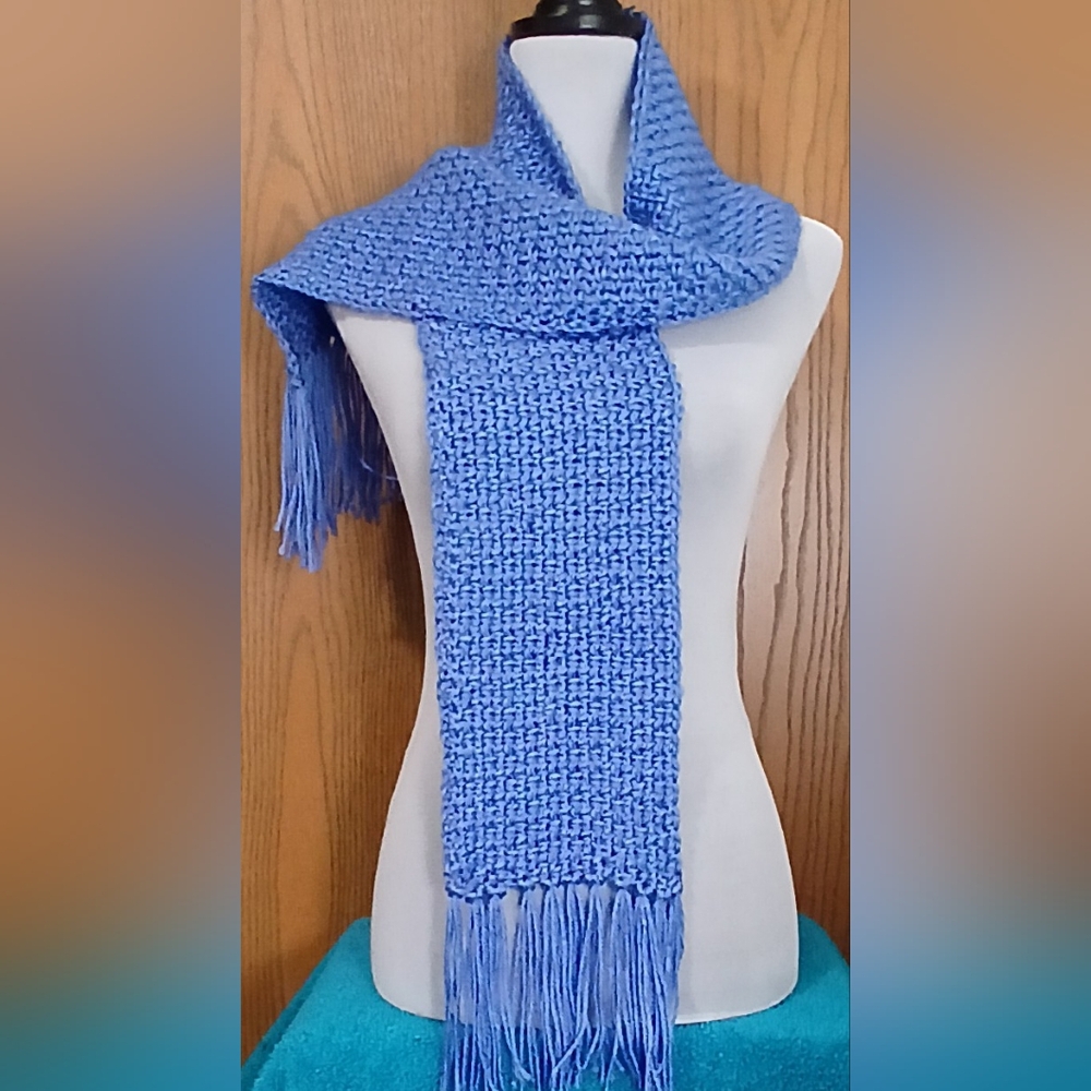 NEW Handcrafted Crocheted Scarf